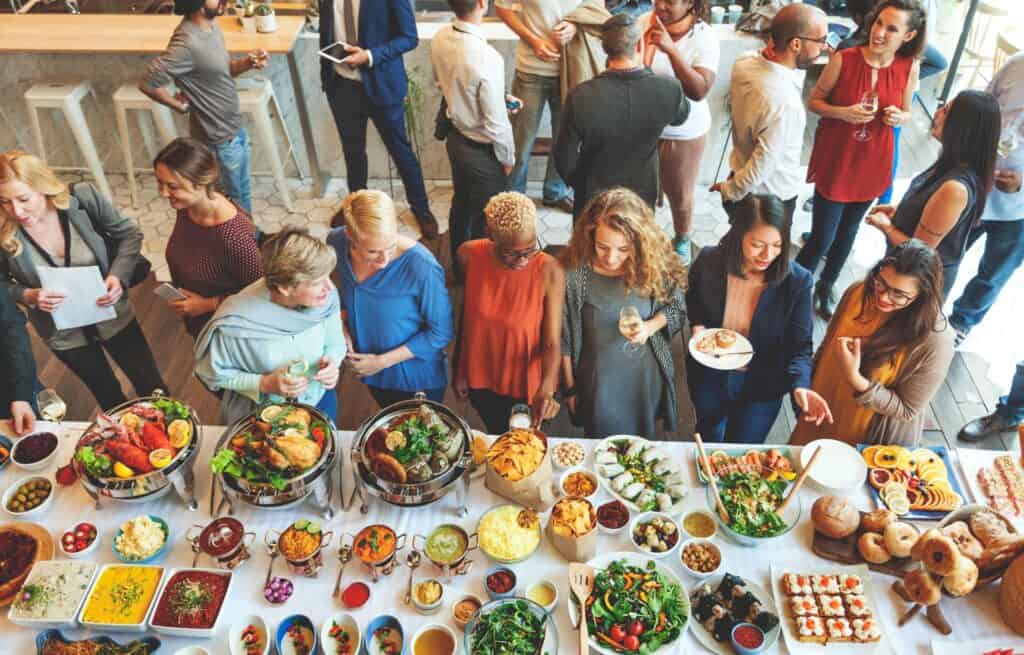 Food Catering Cuisine Culinary Gourmet Buffet Part PP6G36V.jpg